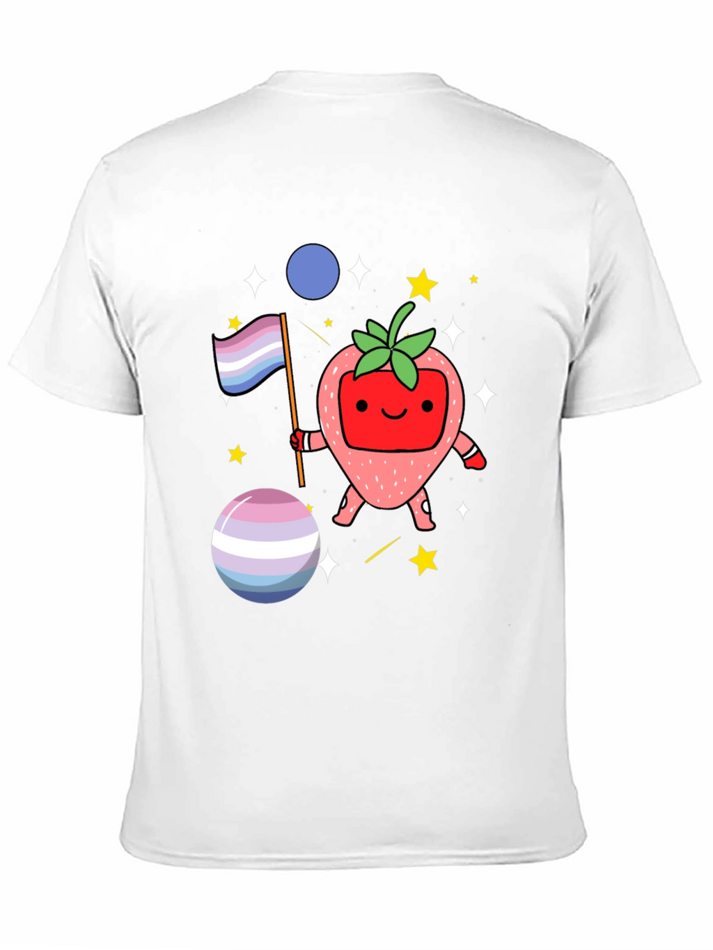Strawberry LGBTQ+ Pride T-Shirt