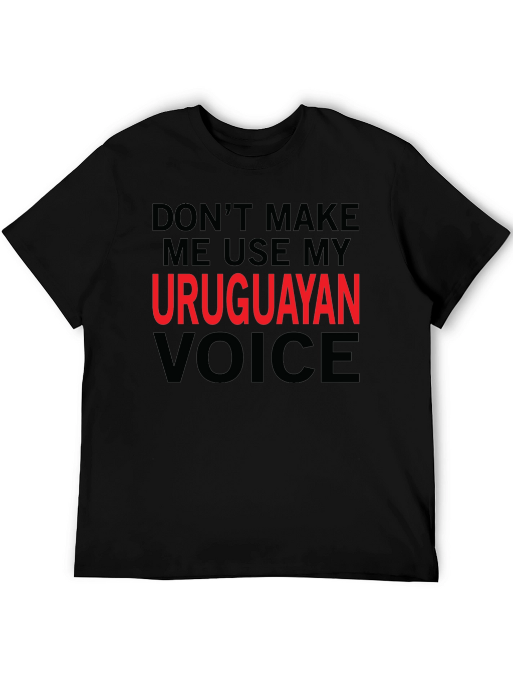 Uruguayan Voice Graphic T-Shirt - Novelty Tee