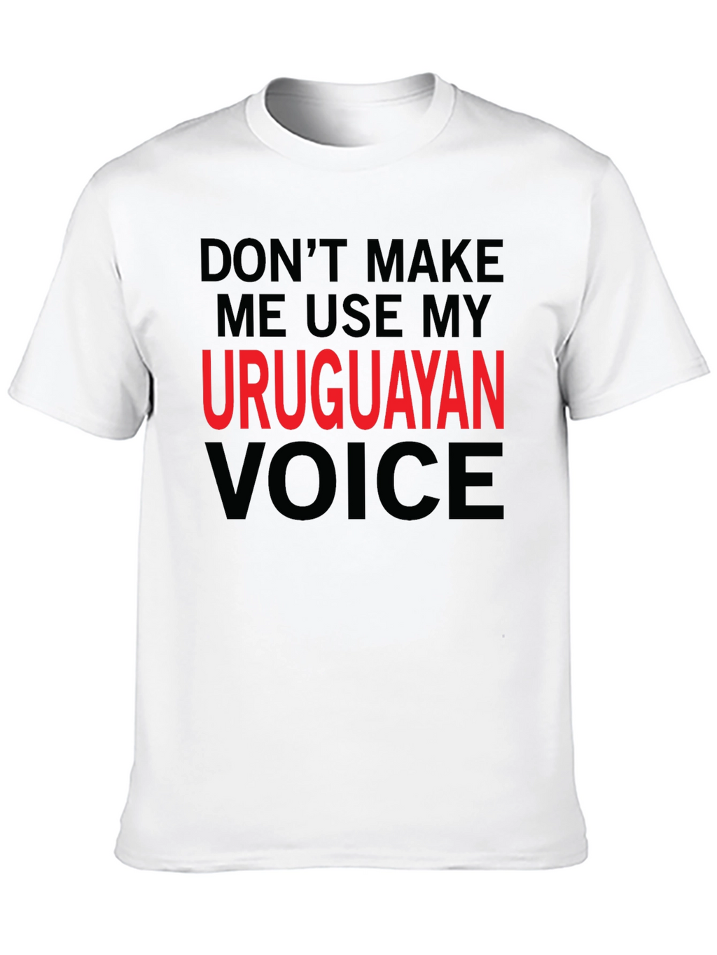 Uruguayan Voice Graphic T-Shirt - Novelty Tee