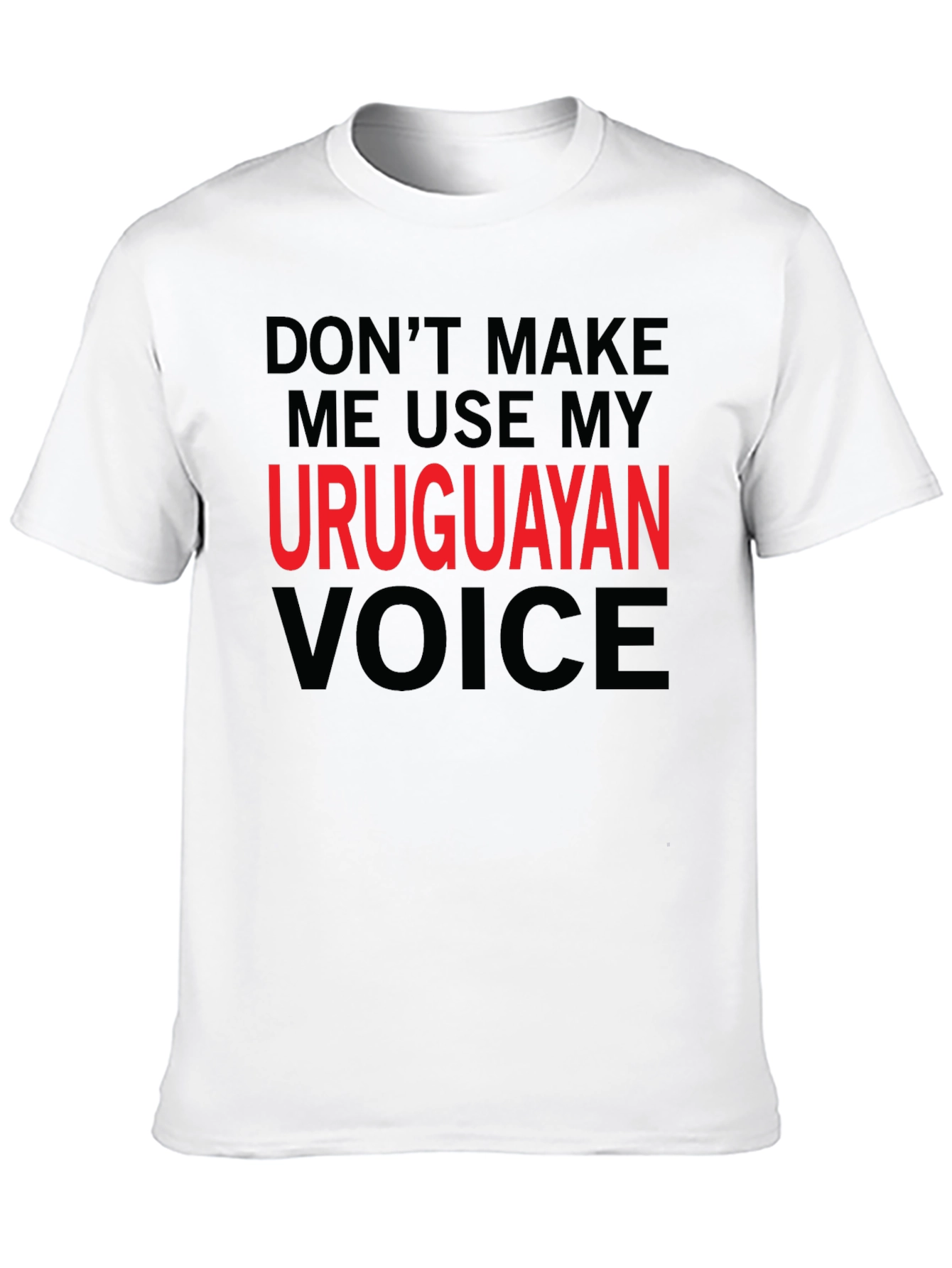 Uruguayan Voice Graphic T-Shirt - Novelty Tee