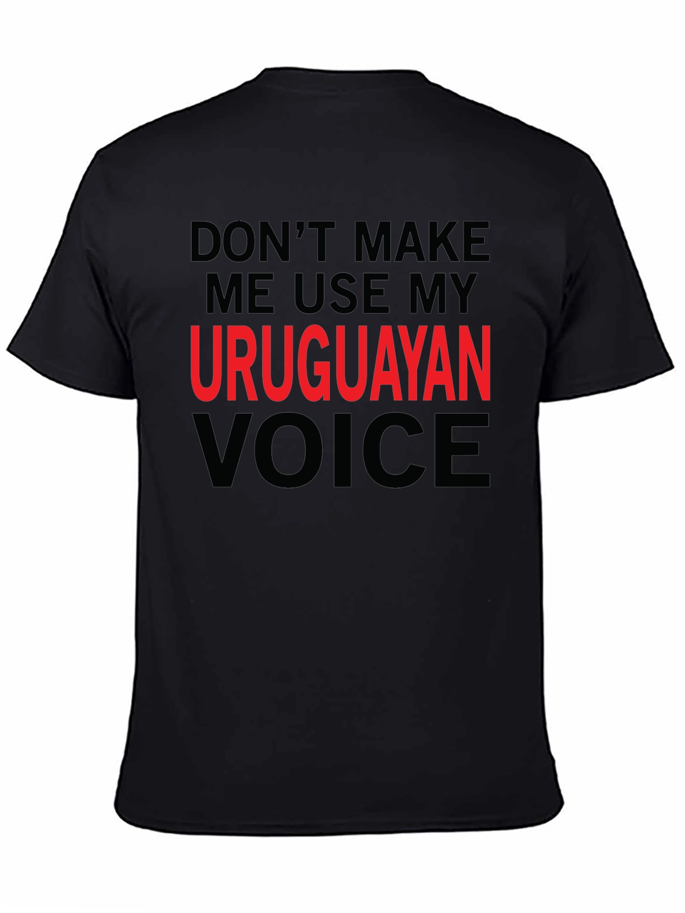 Uruguayan Voice Graphic T-Shirt - Novelty Tee