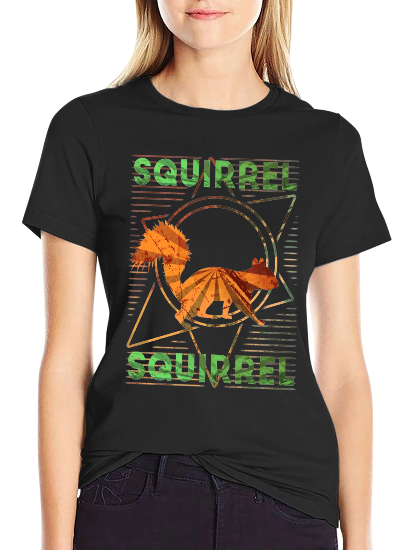 Squirrel T-Shirt Retro Graphic Design