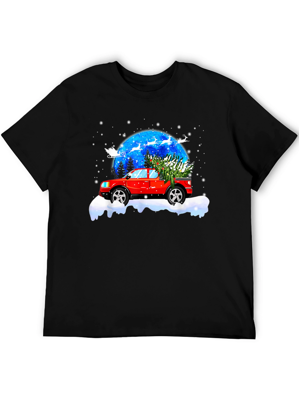 Christmas Truck T-Shirt - Holiday Gift