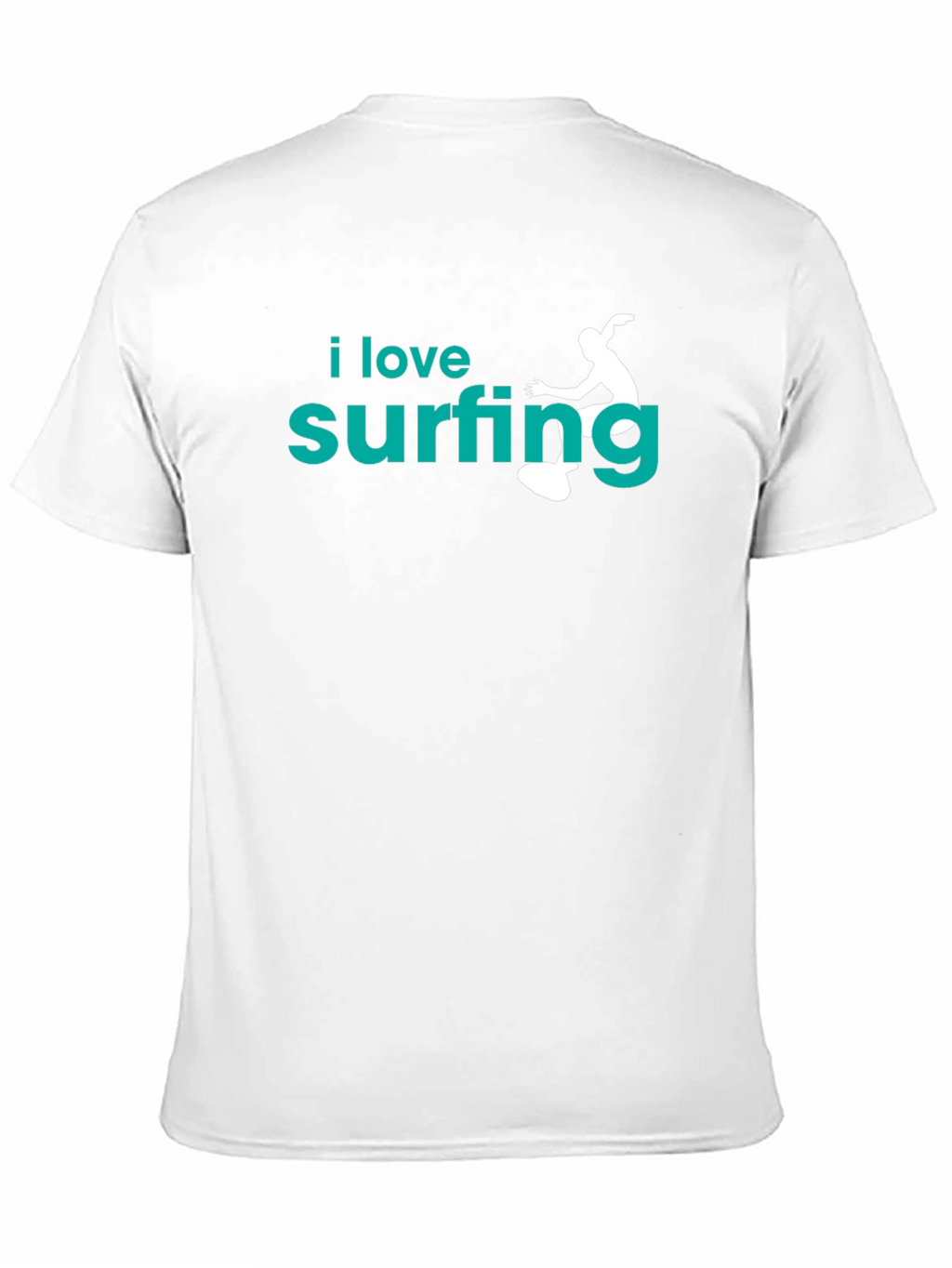 I Love Surfing T-Shirt | Black Tee