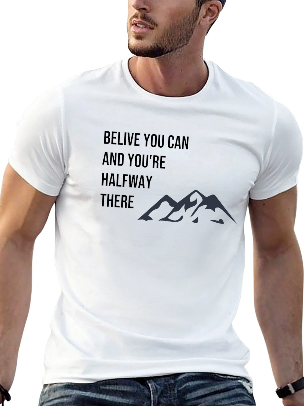 Motivational Believe You Can T-Shirt