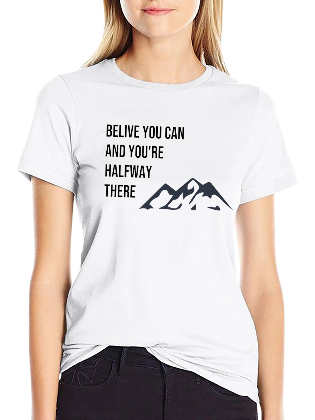 Motivational Believe You Can T-Shirt