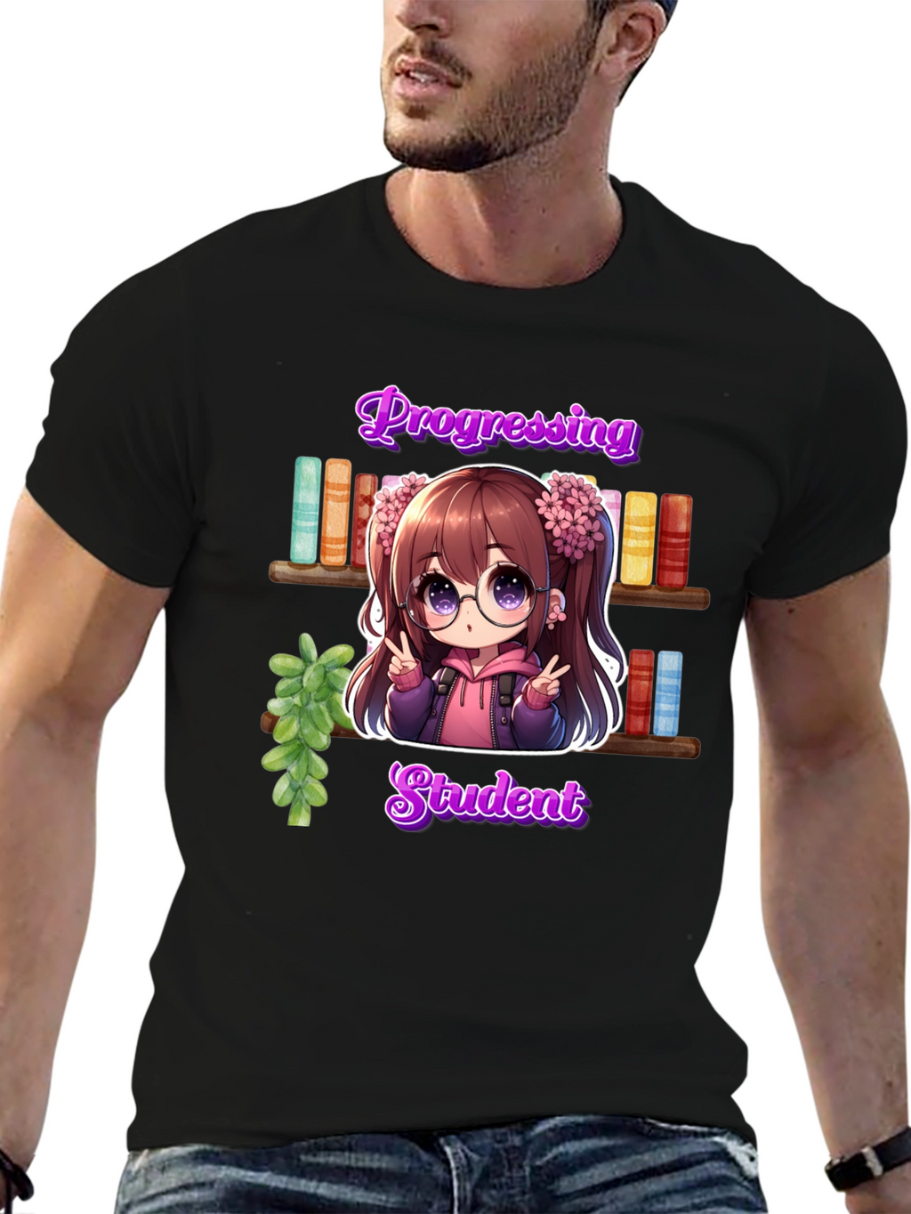 Progressing Student Anime T-Shirt