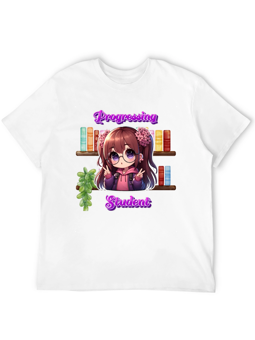 Progressing Student Anime T-Shirt