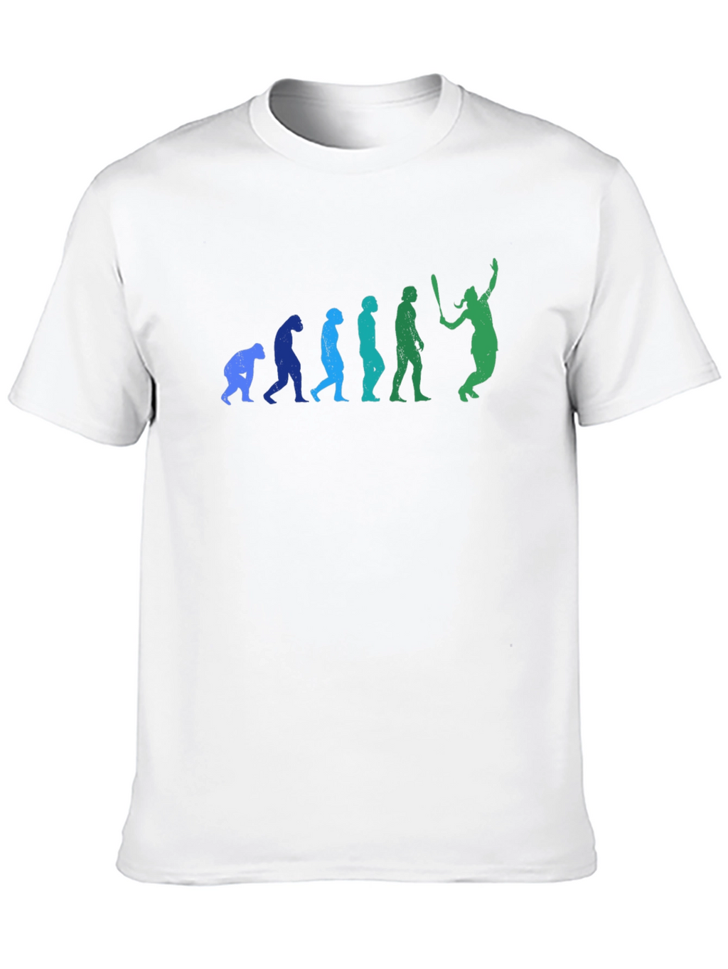 Evolution of Baseball T-Shirt - Funny Graphic Tee