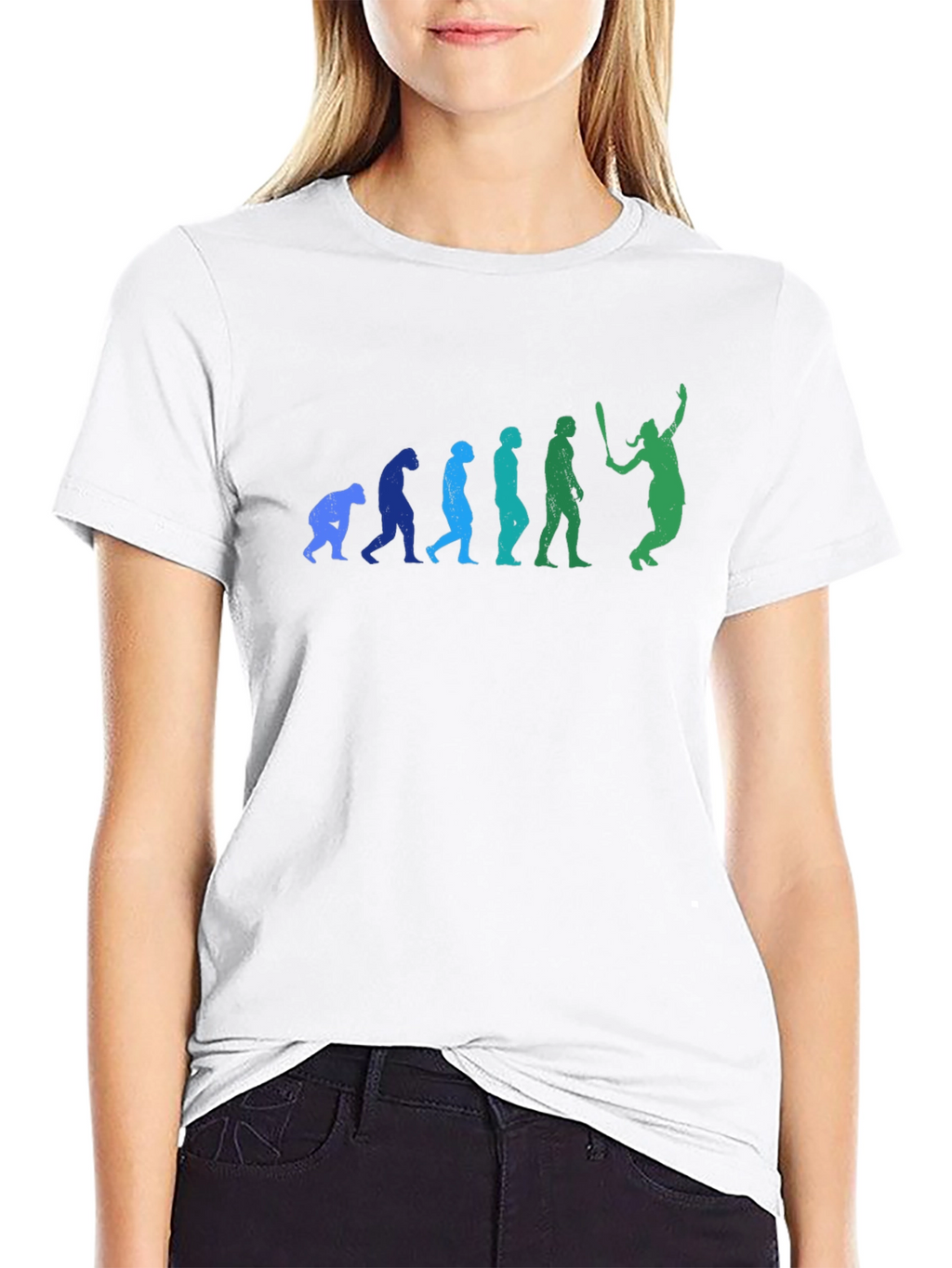 Evolution of Baseball T-Shirt - Funny Graphic Tee