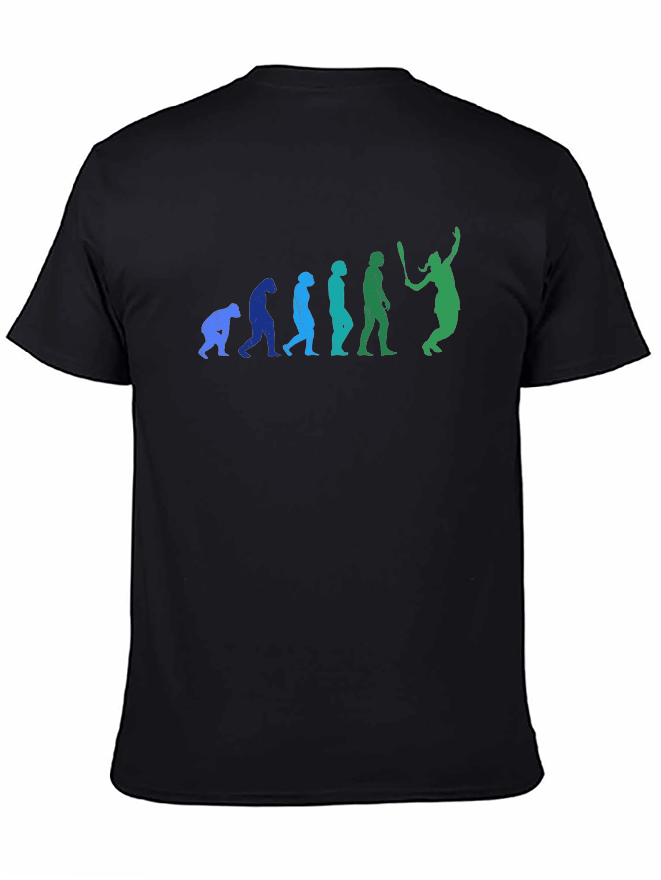 Evolution of Baseball T-Shirt - Funny Graphic Tee