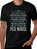 PCU Nurse T-Shirt - Heart Rate Monitoring