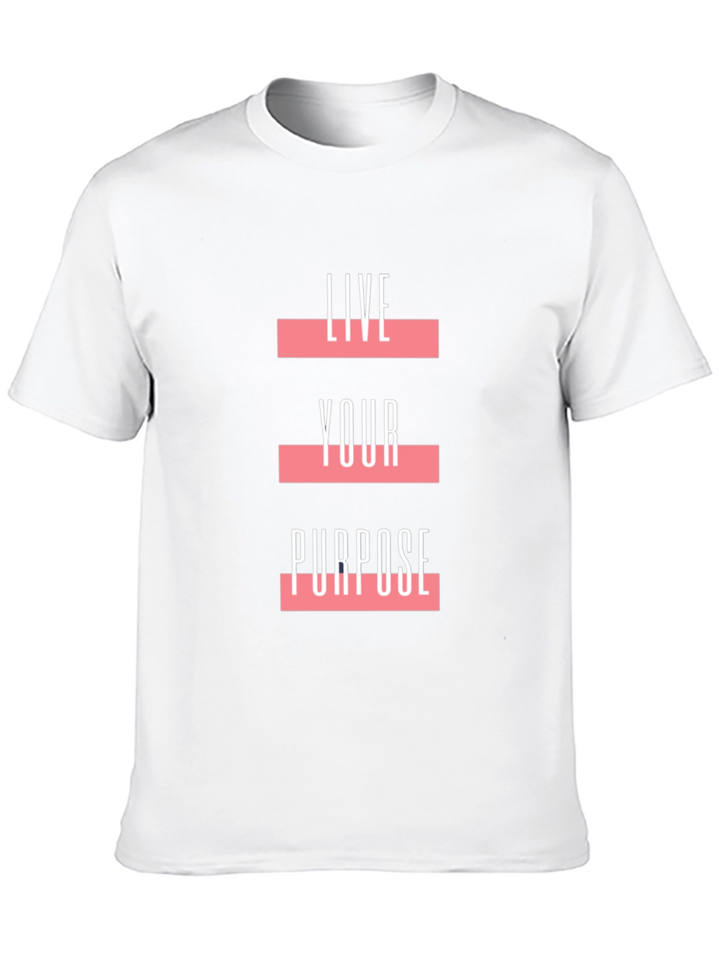 Live Your Purpose Graphic Tee - Black