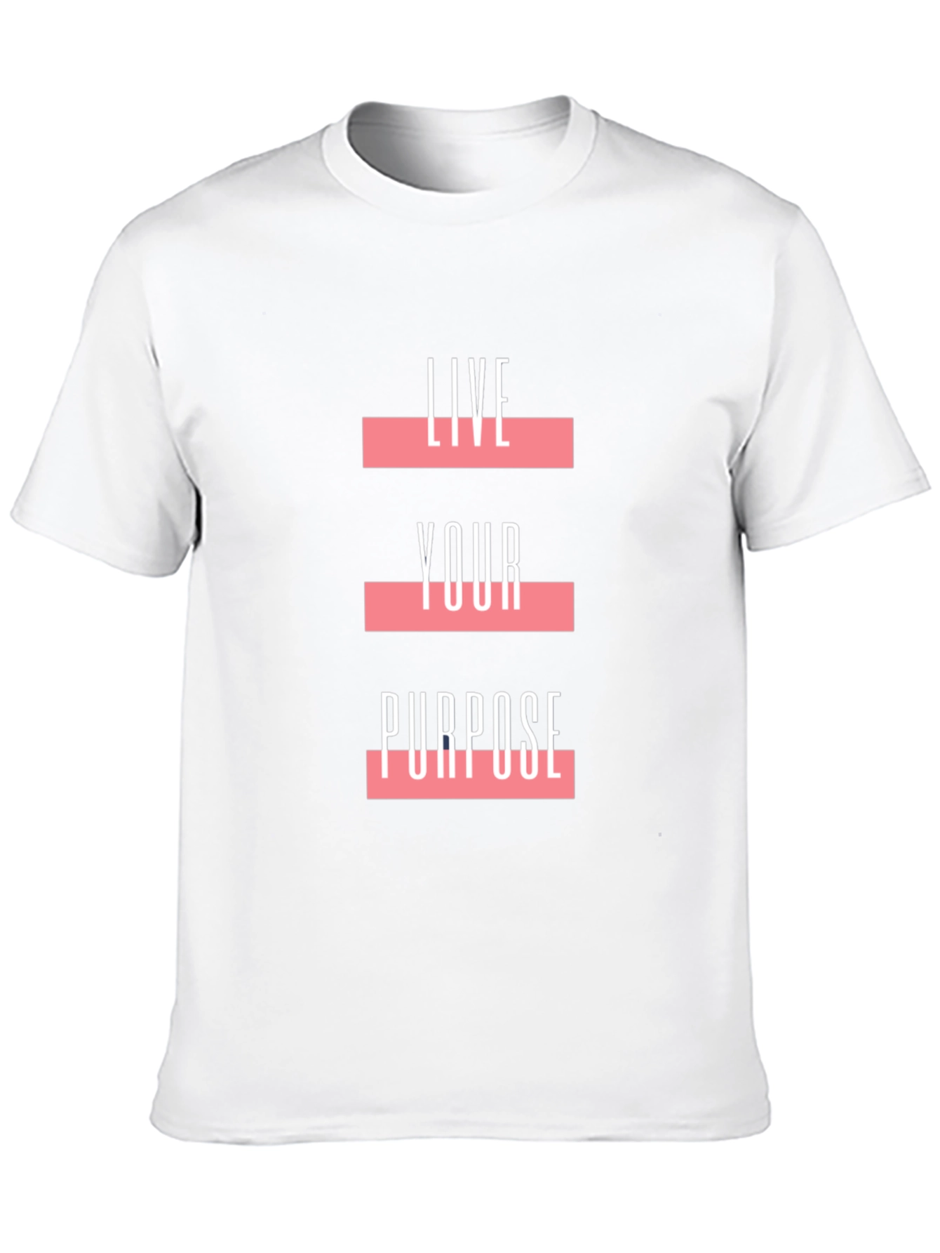 Live Your Purpose Graphic Tee - Black
