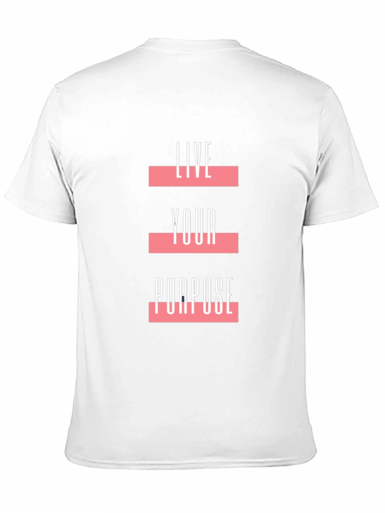 Live Your Purpose Graphic Tee - Black