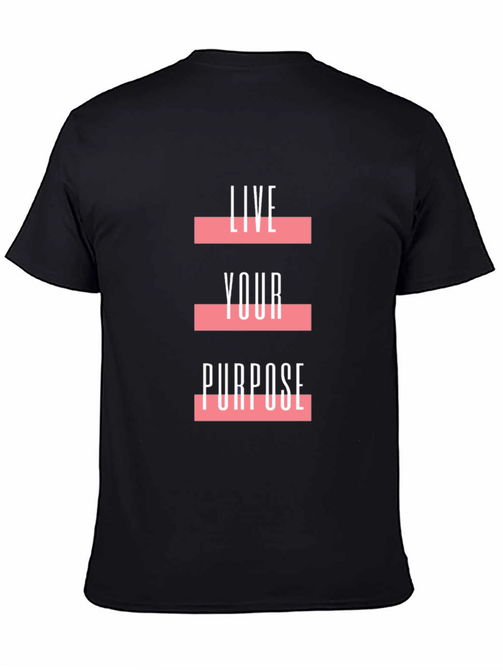 Live Your Purpose Graphic Tee - Black