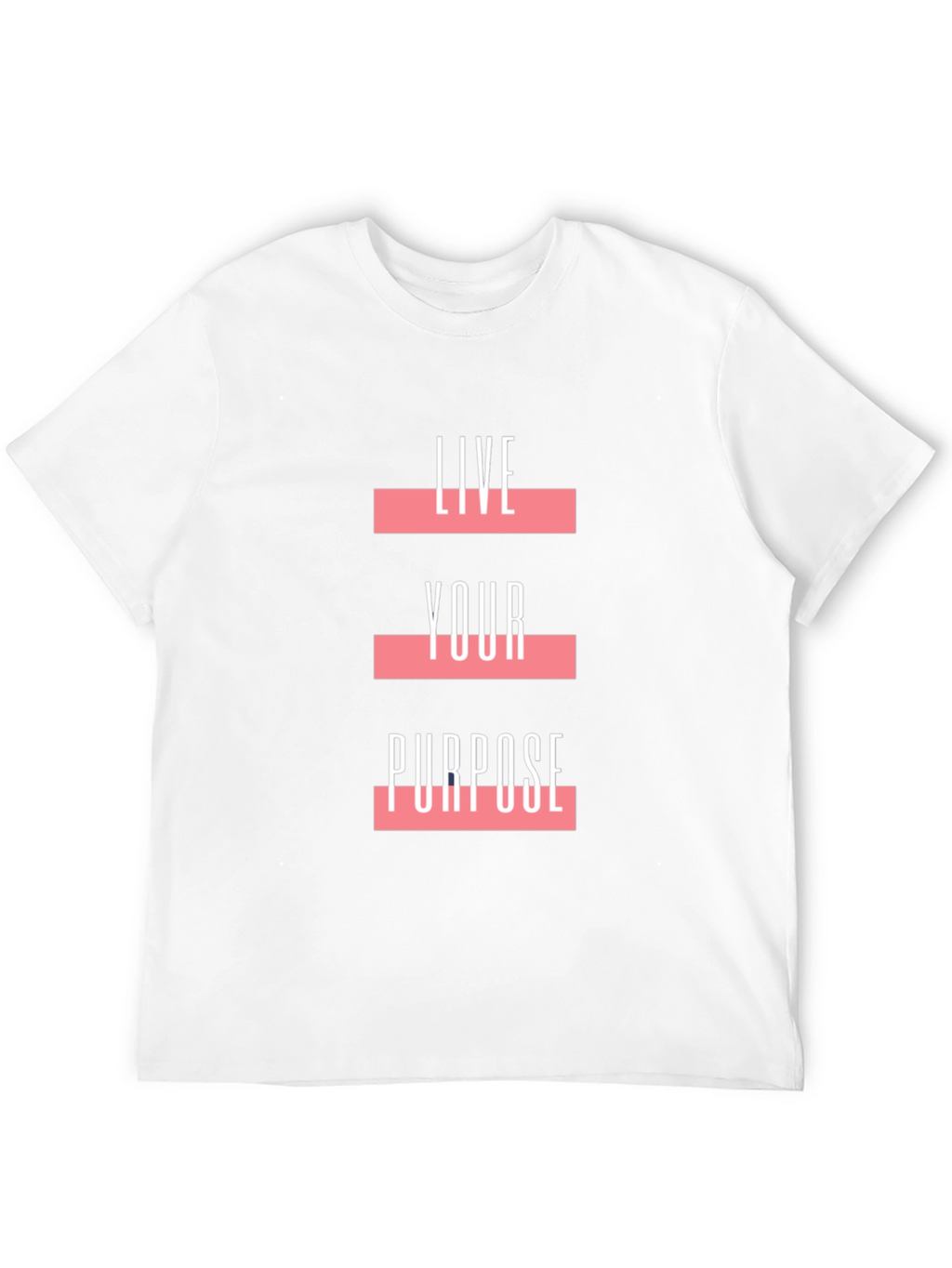Live Your Purpose Graphic Tee - Black