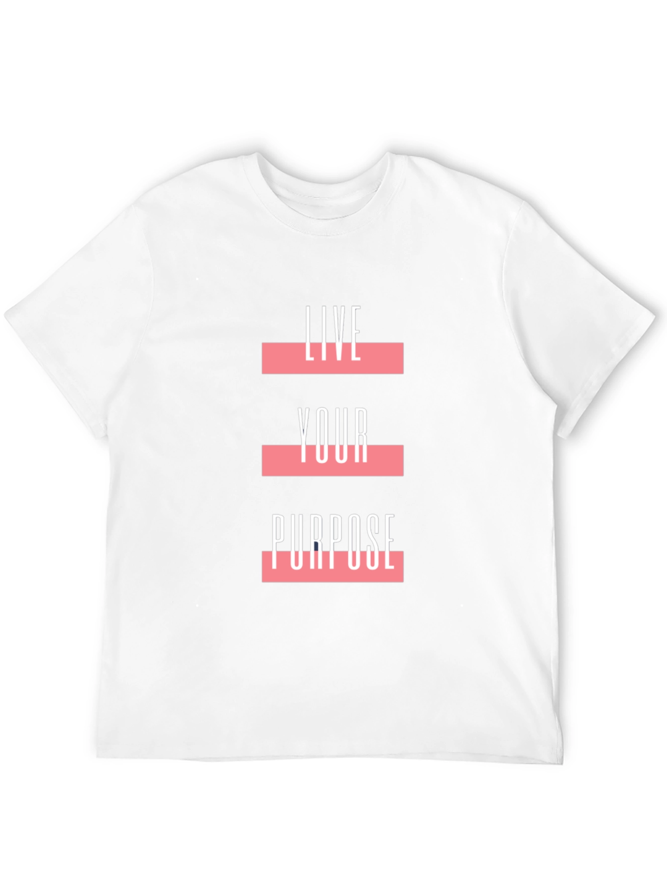 Live Your Purpose Graphic Tee - Black