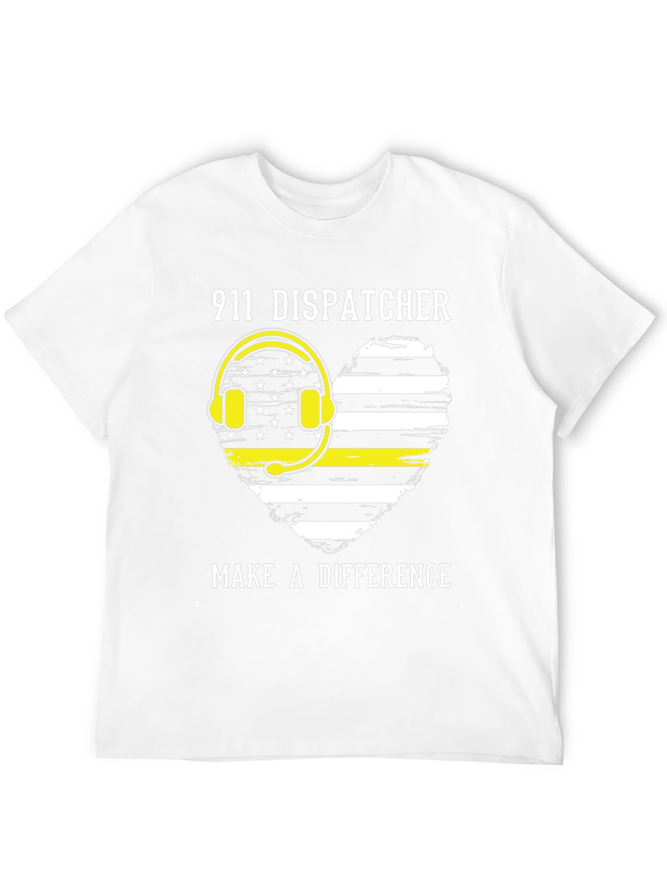 911 Dispatcher T-Shirt - Make A Difference