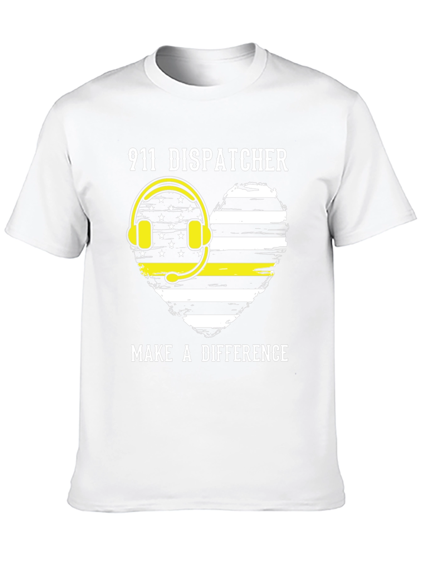 911 Dispatcher T-Shirt - Make A Difference