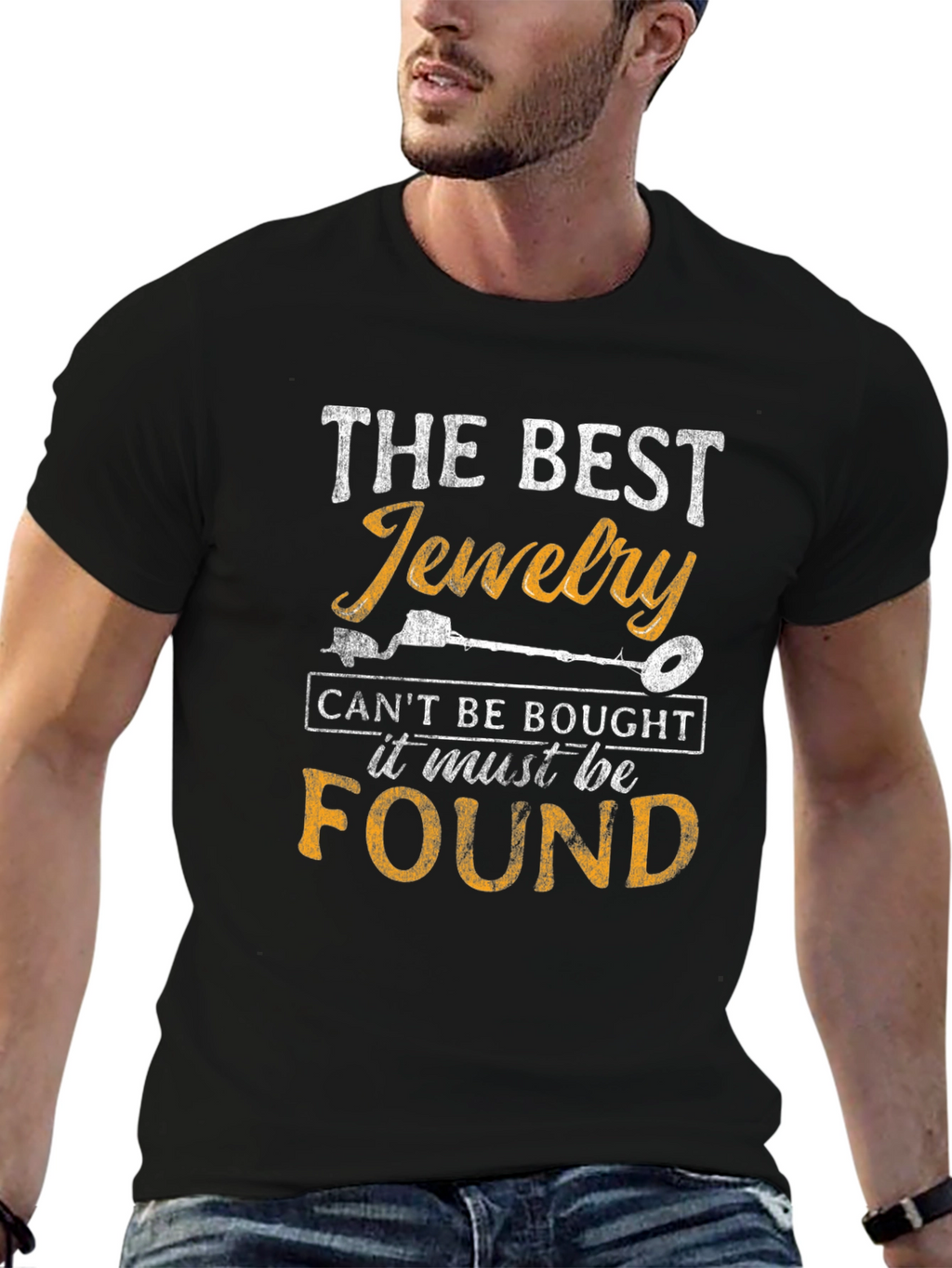 The Best Jewelry T-Shirt: Metal Detecting Gift