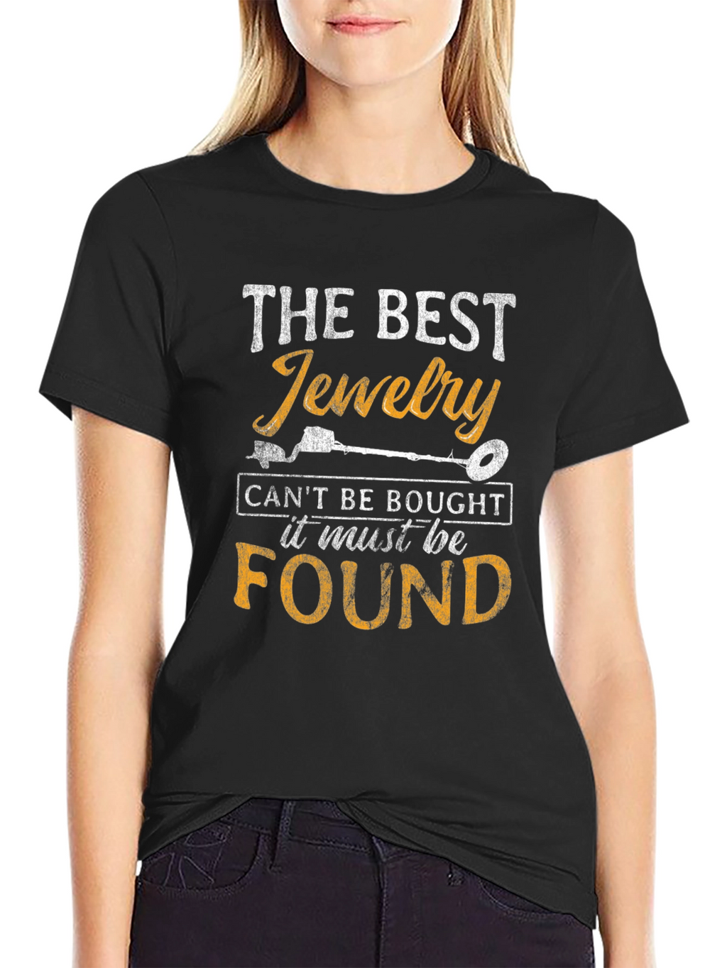 The Best Jewelry T-Shirt: Metal Detecting Gift