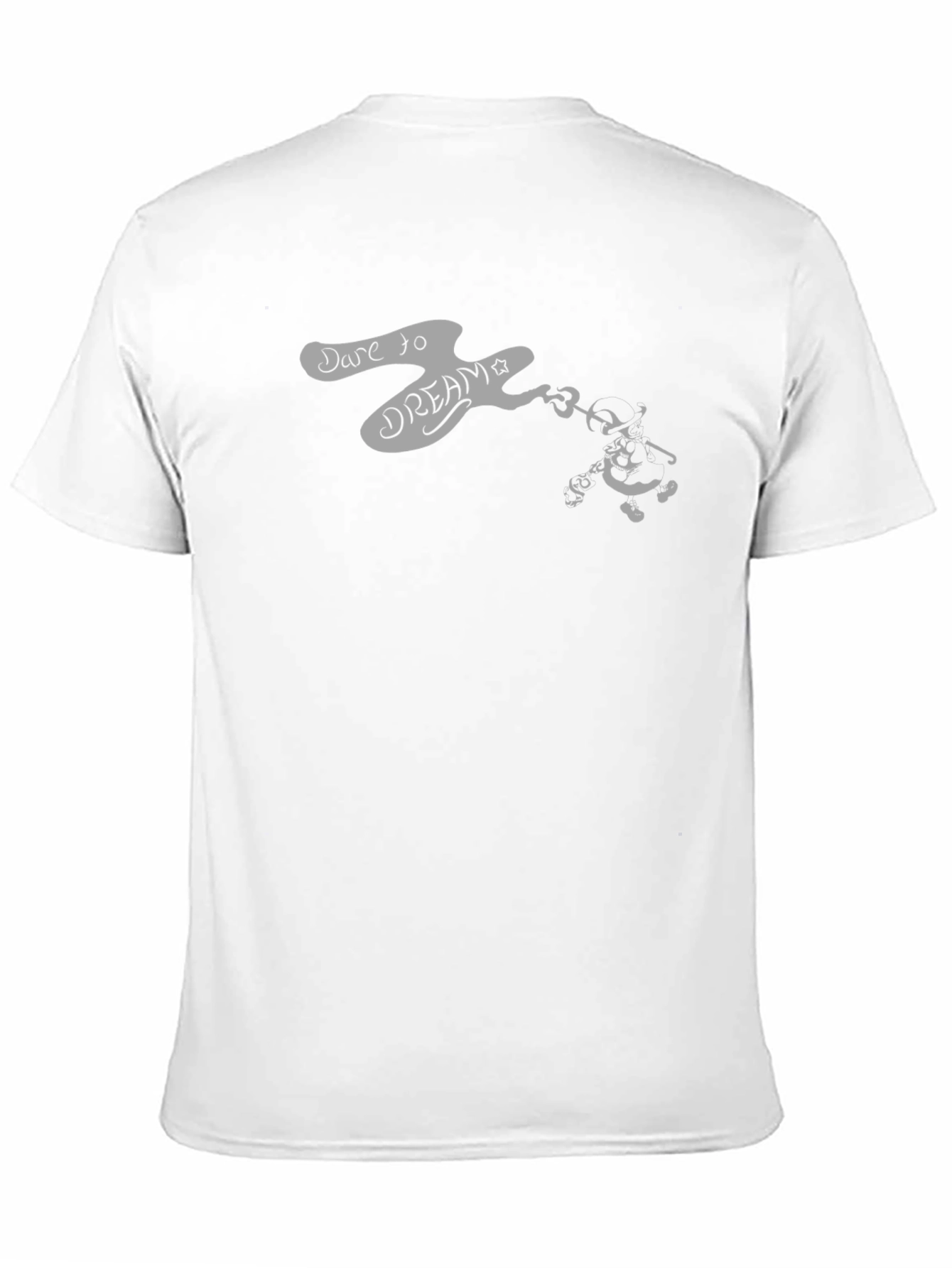 Dare to Dream Black Graphic T-Shirt