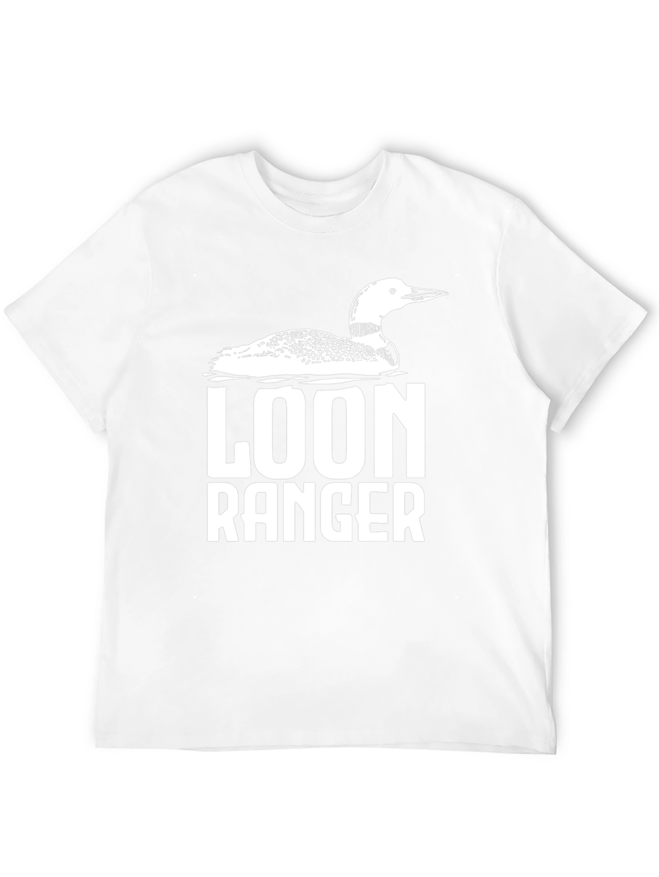 Loon Ranger Black Graphic T-Shirt