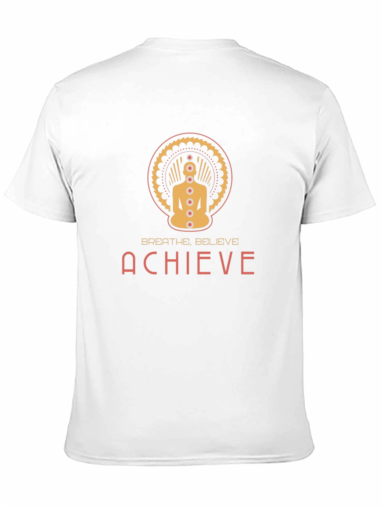 Achieve Meditation Chakra Graphic T-Shirt