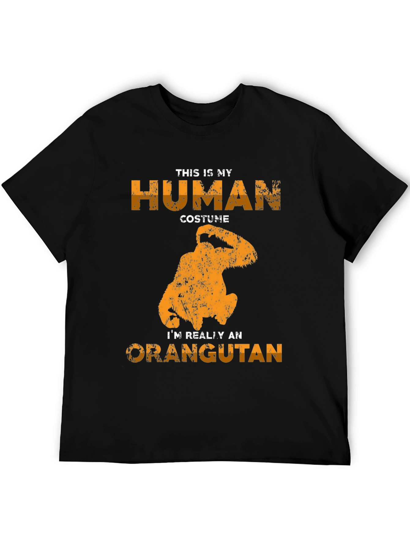 Human Costume Orangutan Graphic Tee