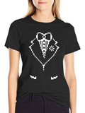 Pixel Tuxedo T-Shirt - Retro 8-Bit Style