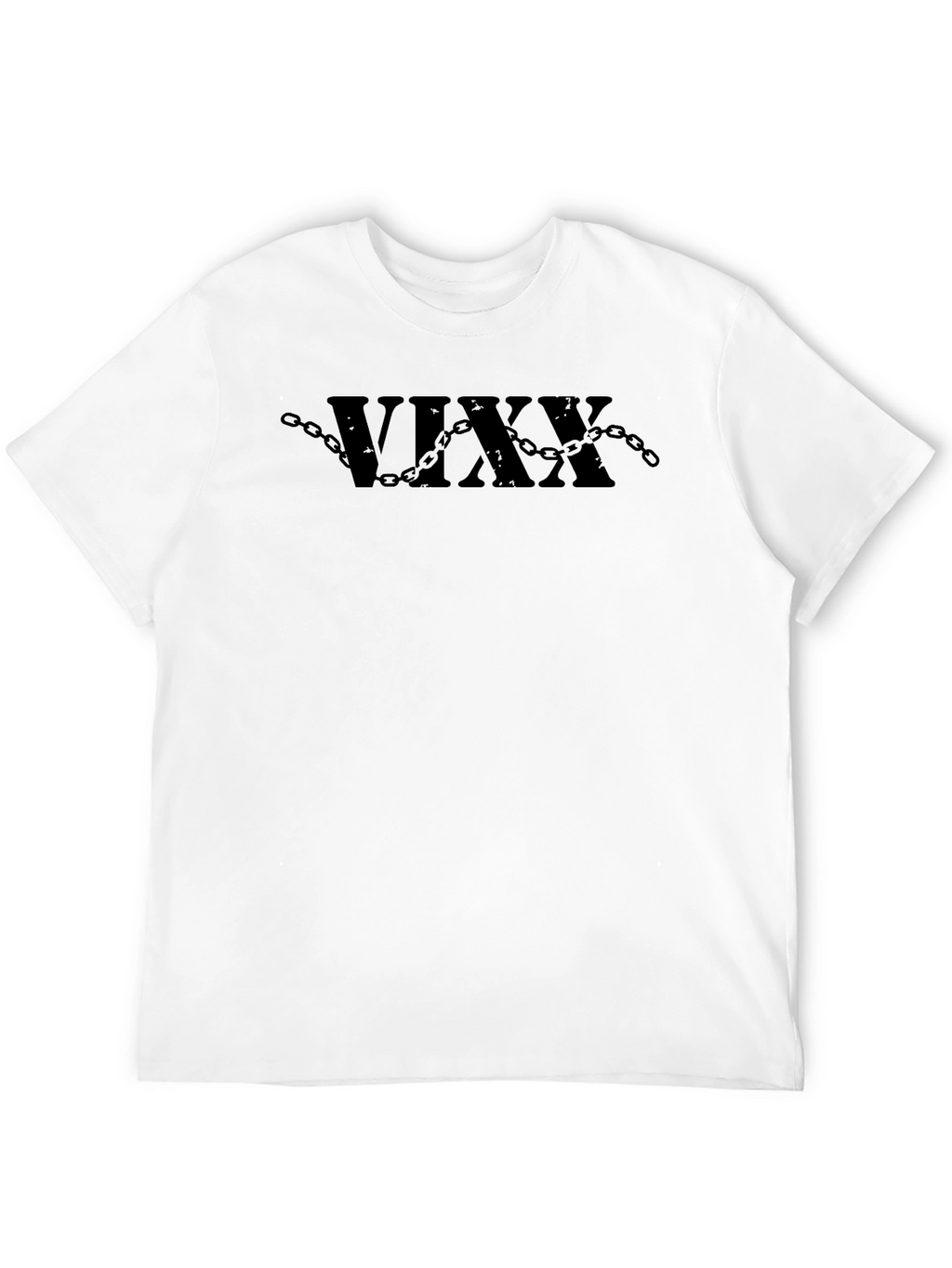 VIXX Chain Graphic T-Shirt - Black