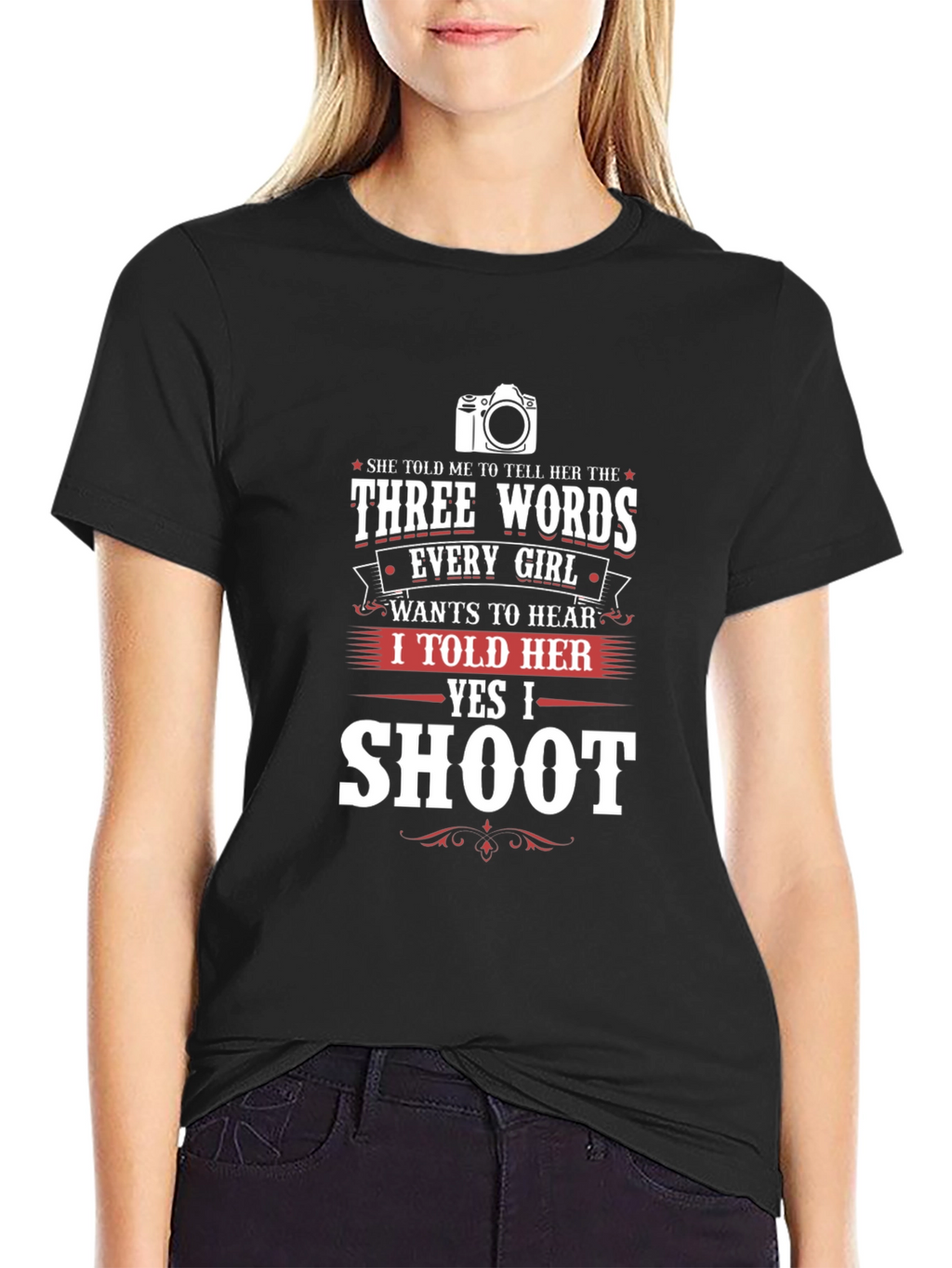 Funny Photographer T-Shirt - Say Yes to Shoot