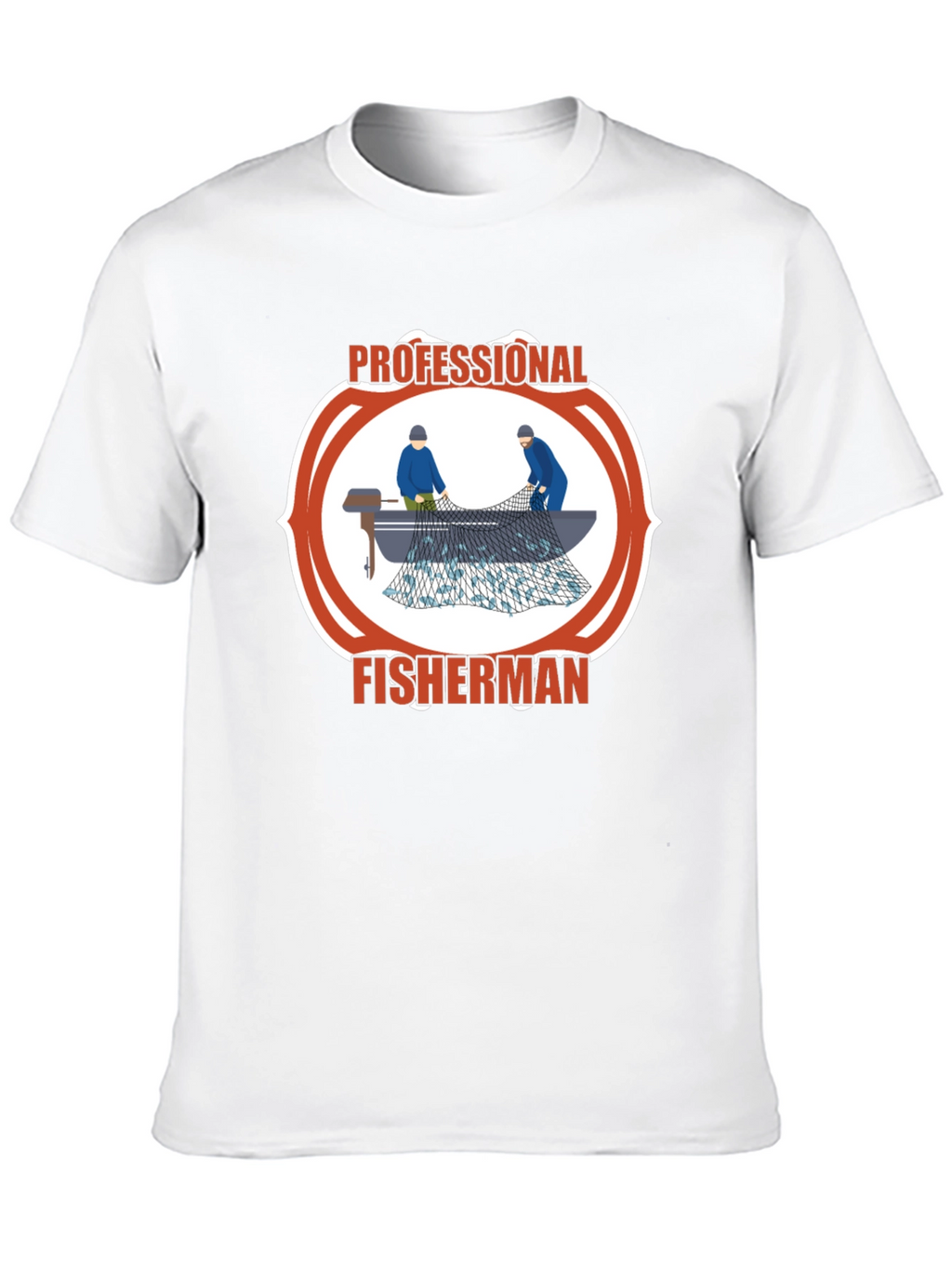 Professional Fisherman Graphic Tee