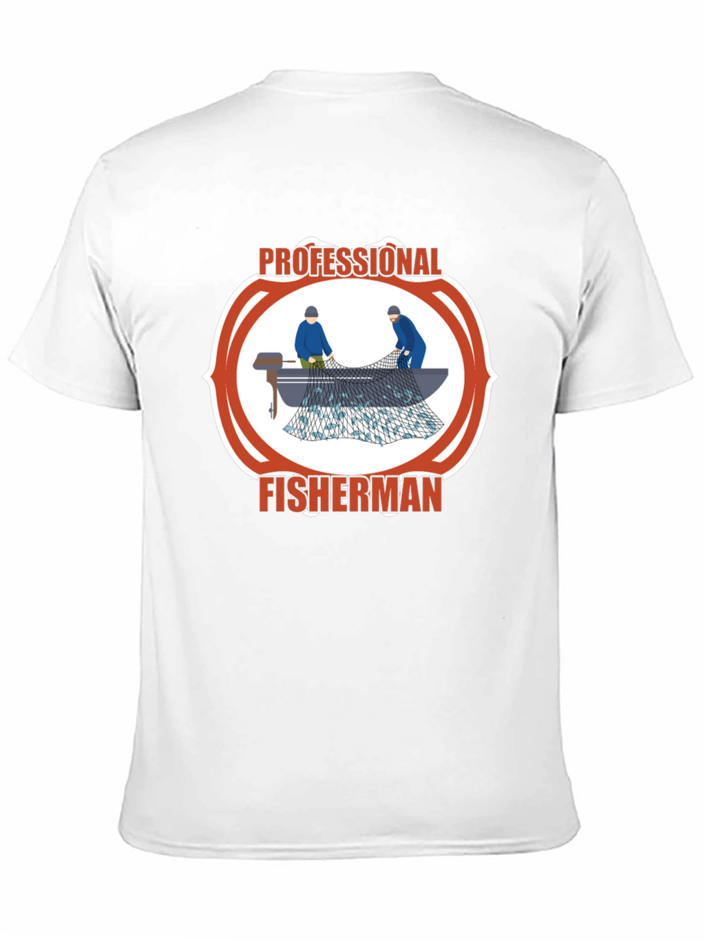 Professional Fisherman Graphic Tee