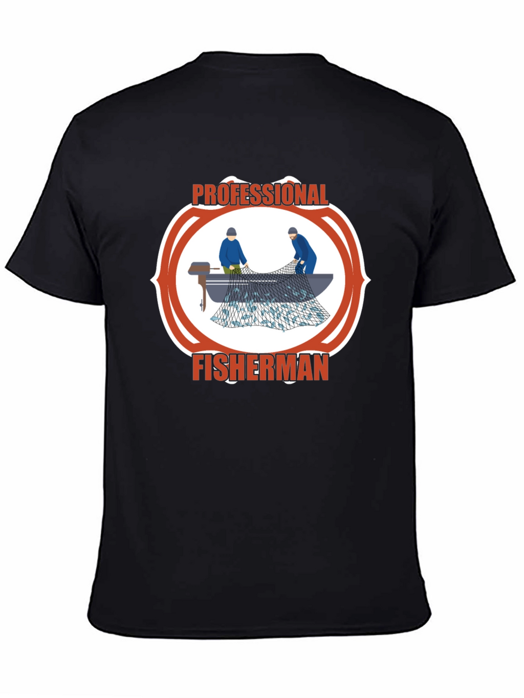 Professional Fisherman Graphic Tee