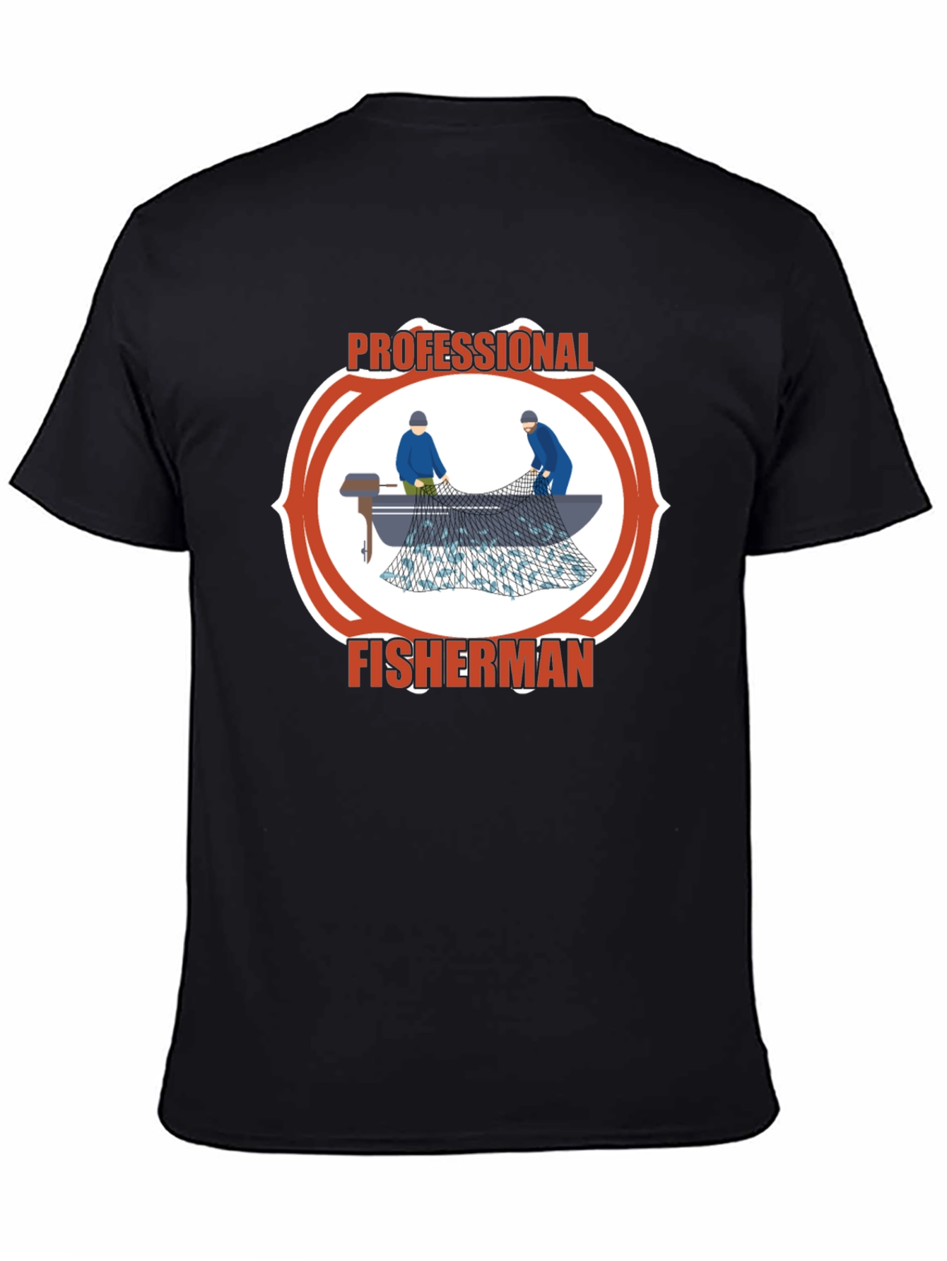 Professional Fisherman Graphic Tee