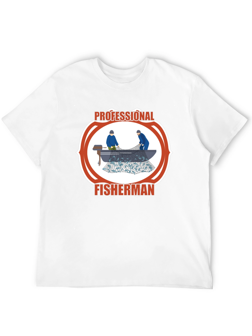 Professional Fisherman Graphic Tee