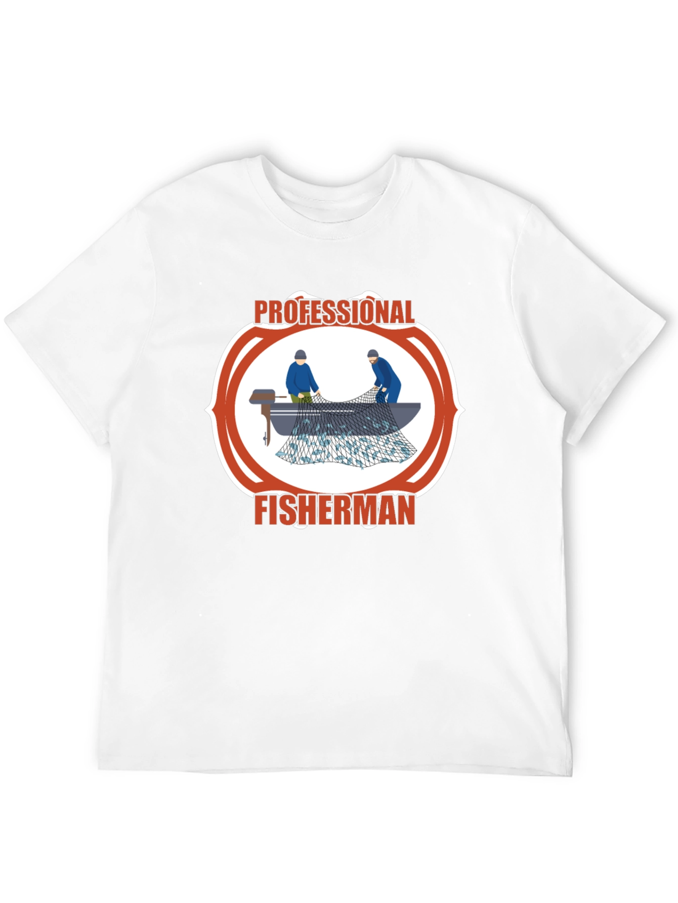 Professional Fisherman Graphic Tee