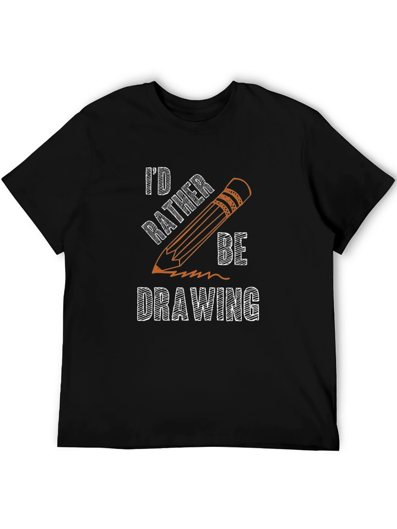 Id Rather Be Drawing T-Shirt