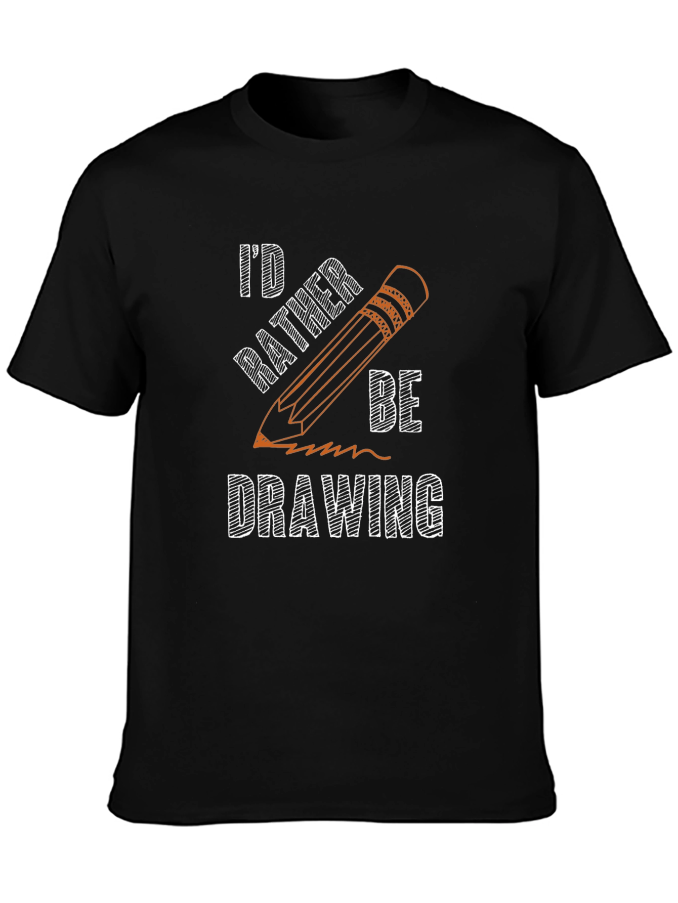 Id Rather Be Drawing T-Shirt