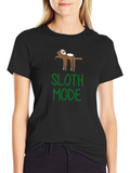 Sloth Mode T-Shirt - Relaxed Comfort