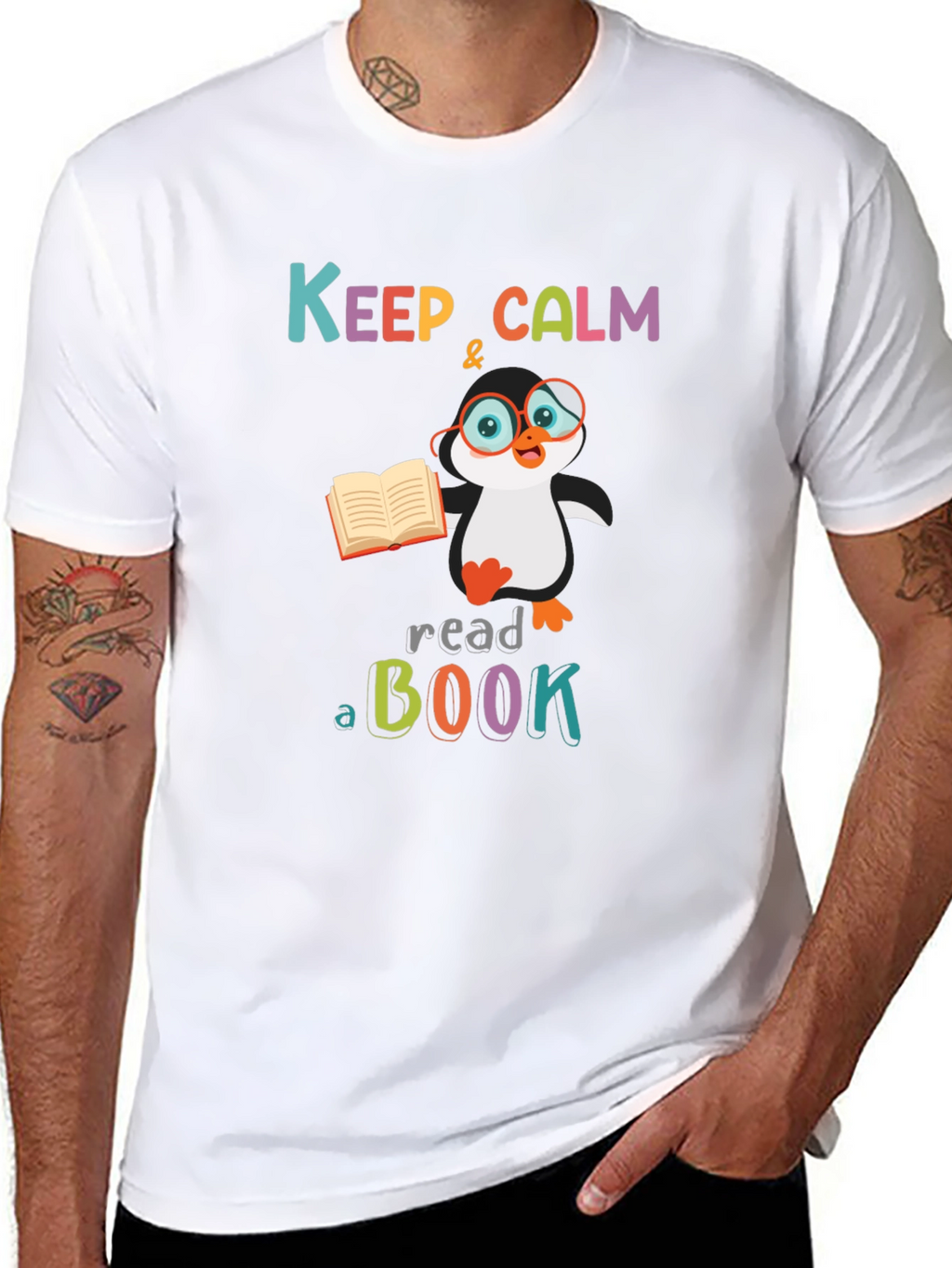 Keep Calm & Read T-Shirt