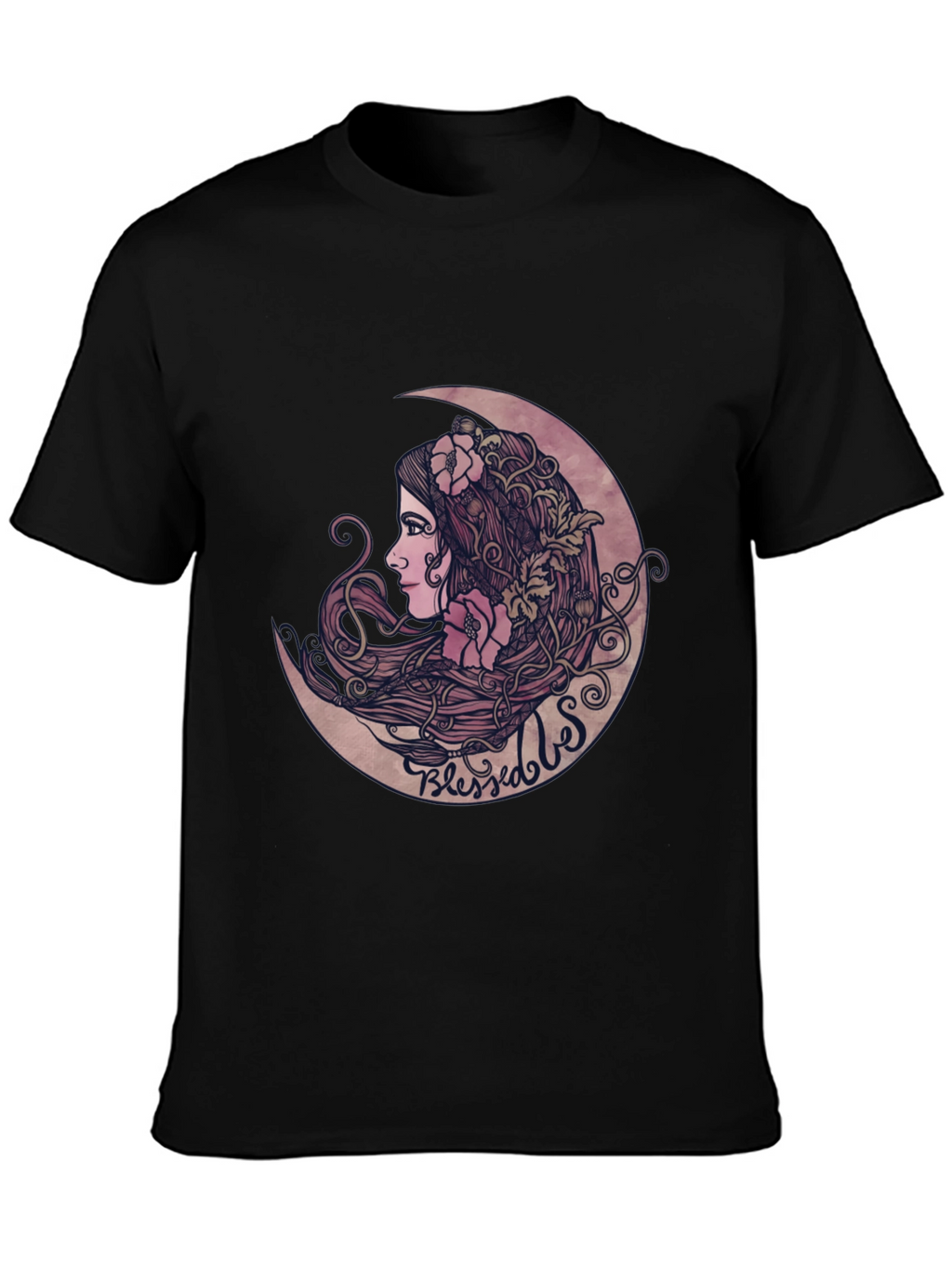 Blessed Moon Graphic T-Shirt - Stylish & Unique Design