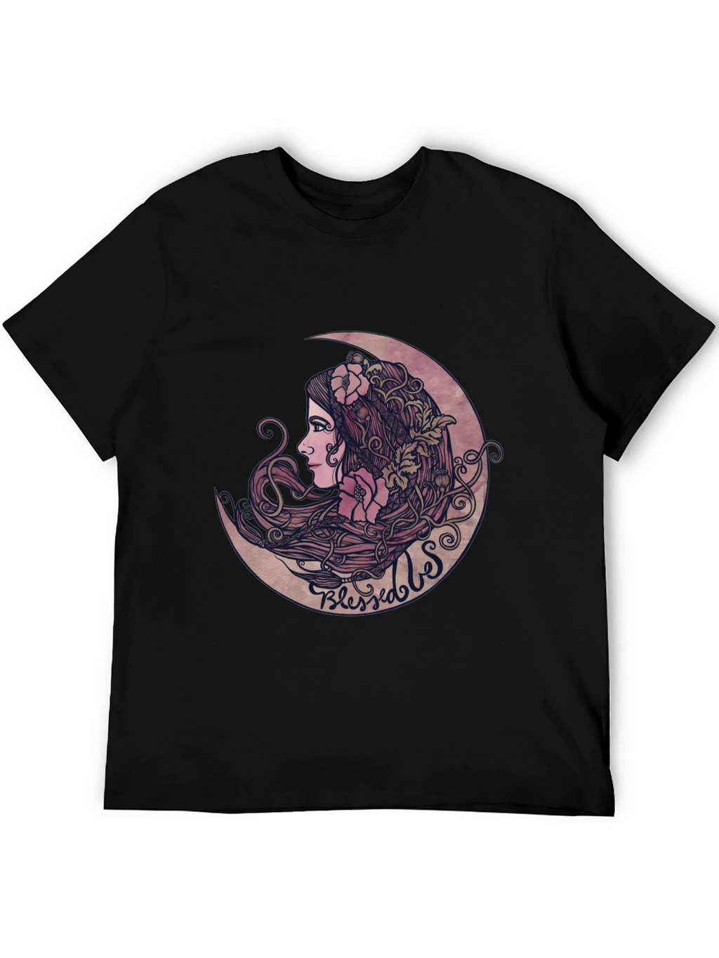 Blessed Moon Graphic T-Shirt - Stylish & Unique Design