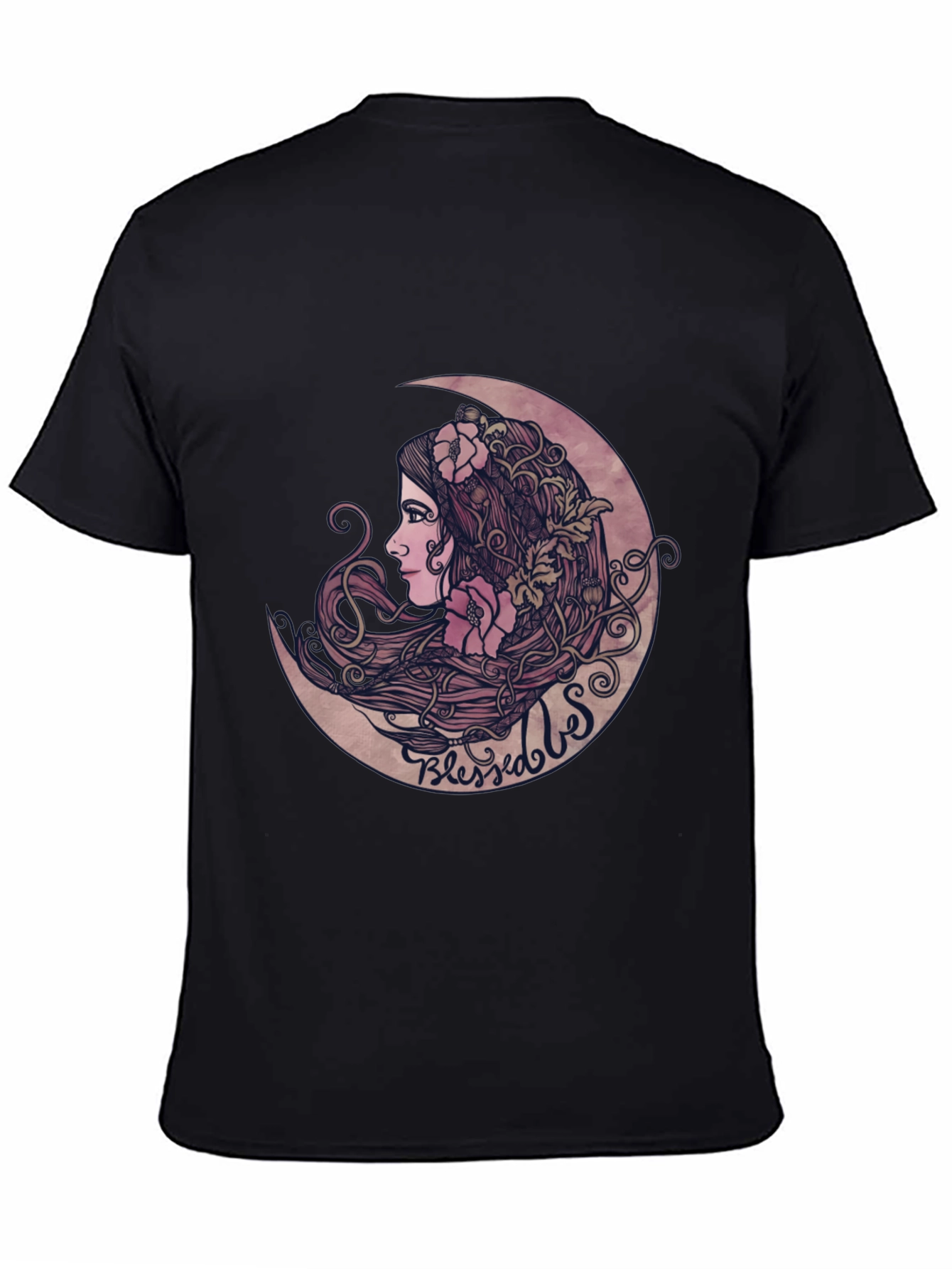 Blessed Moon Graphic T-Shirt - Stylish & Unique Design
