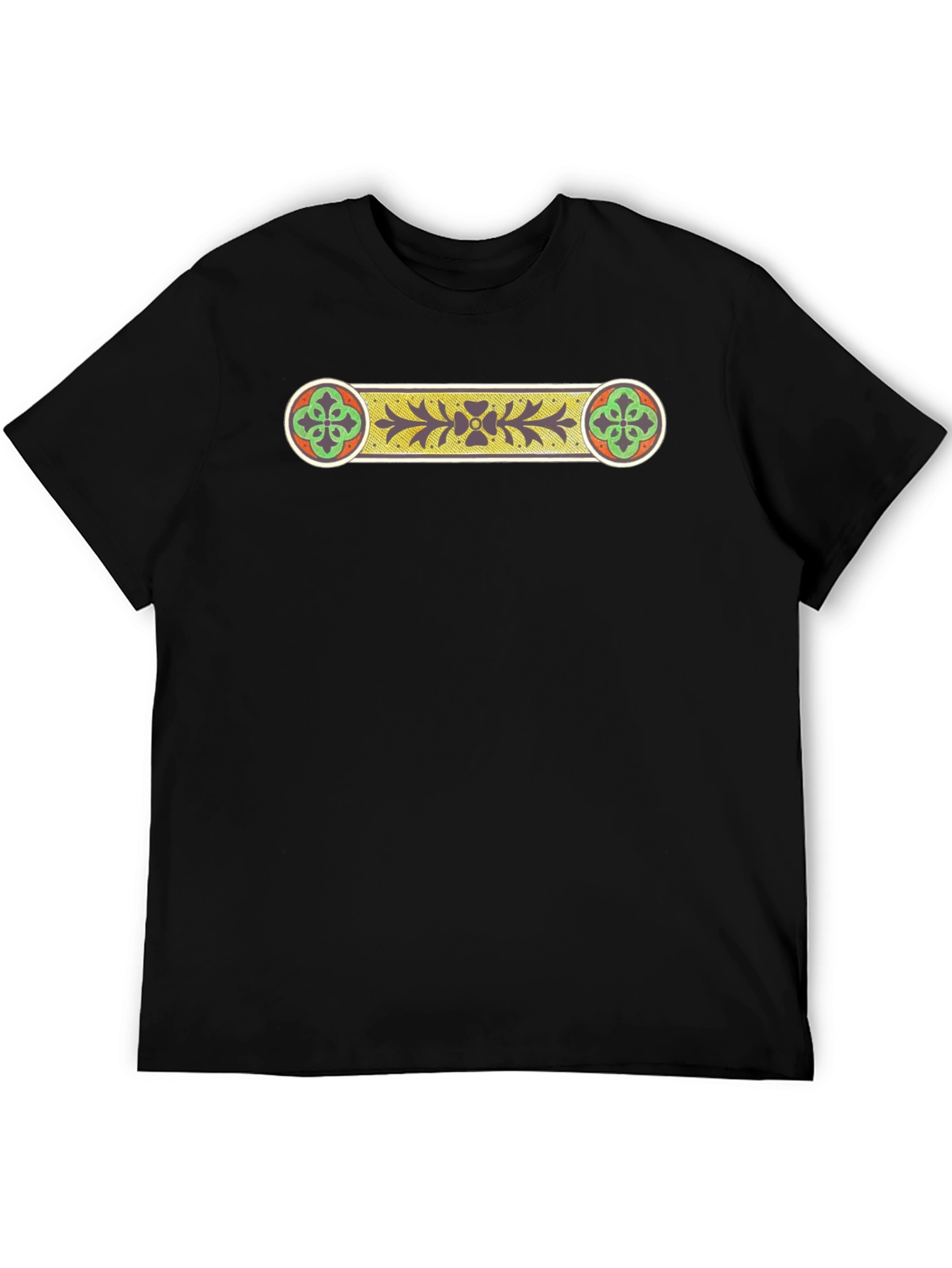 Celtic Knot Graphic Black T-Shirt