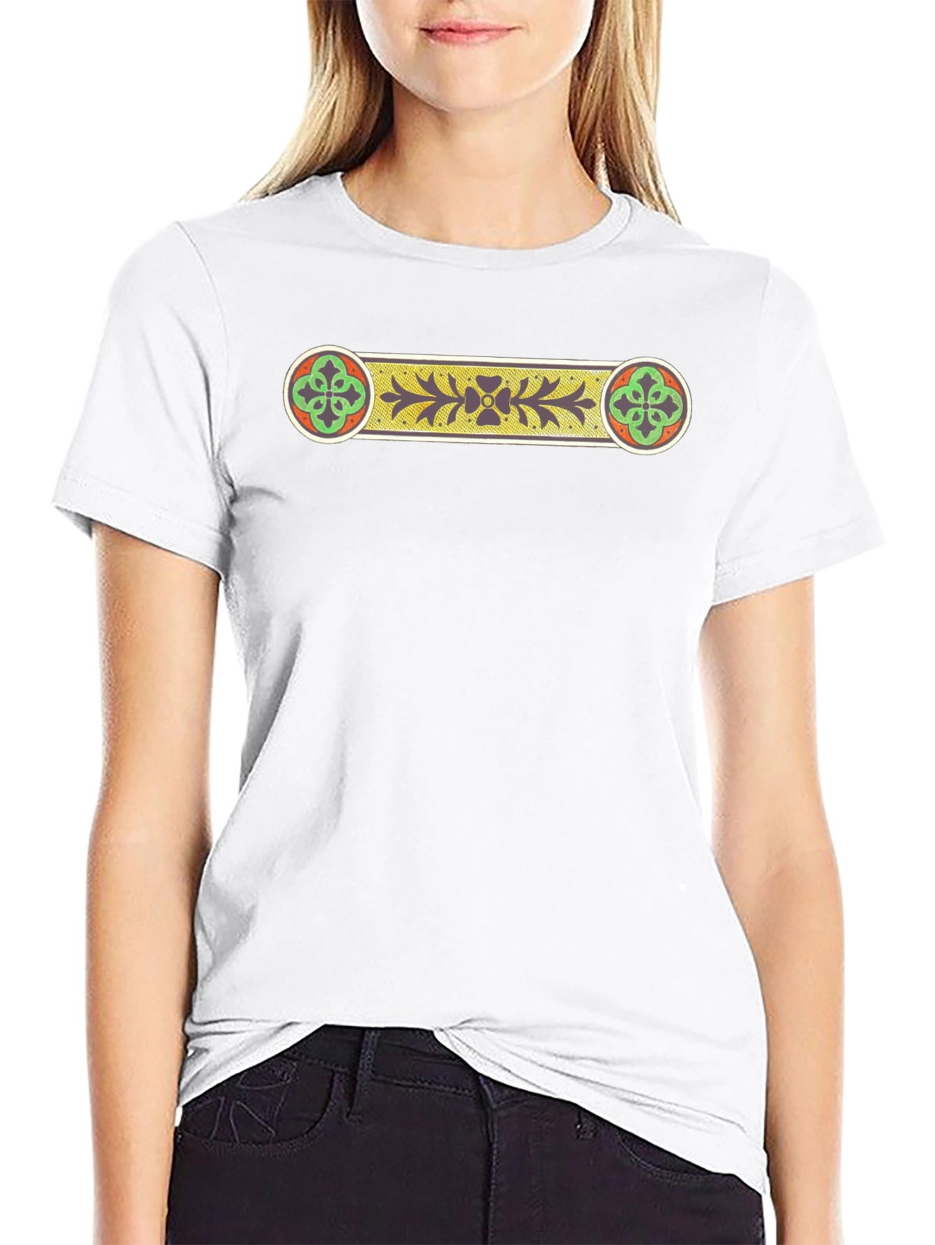 Celtic Knot Graphic Black T-Shirt