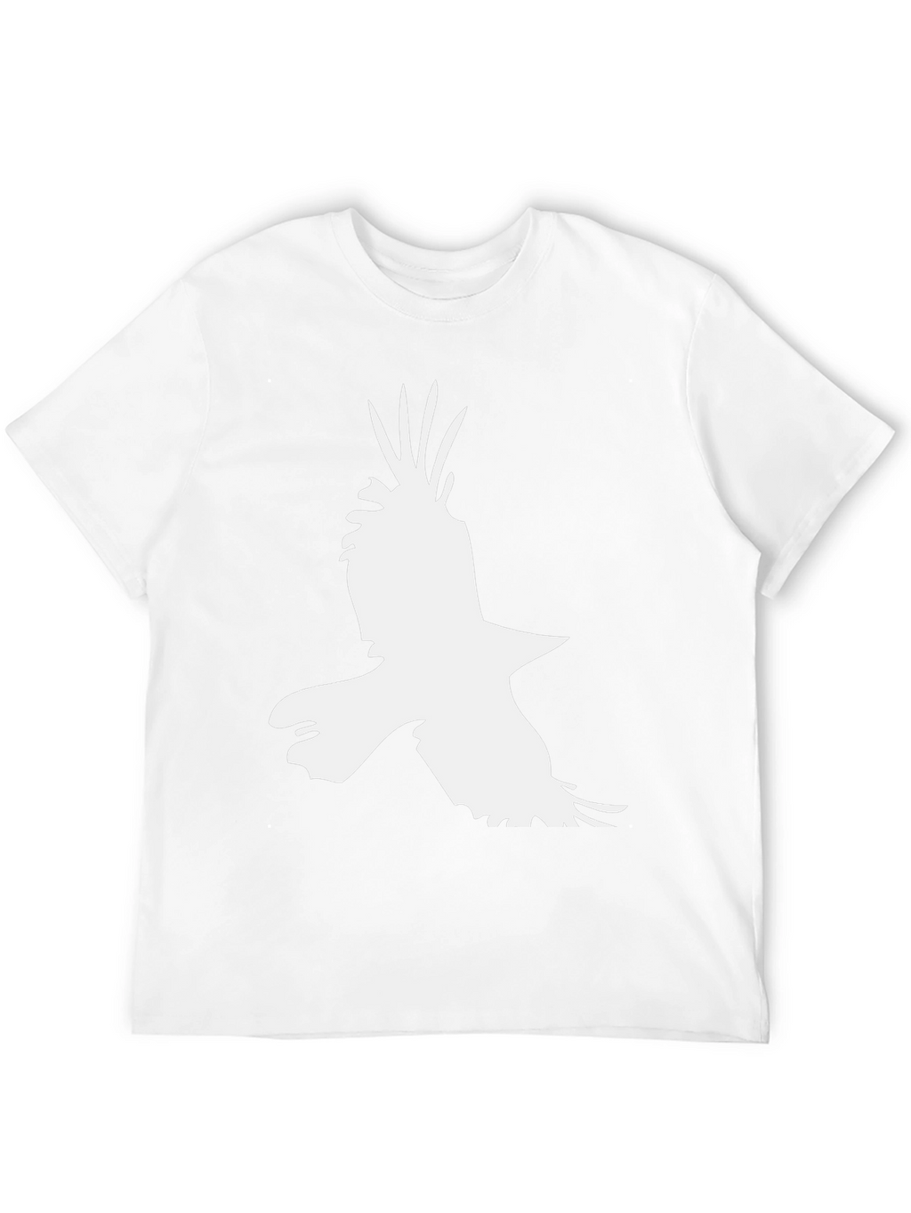 Raven Silhouette Black T-Shirt - Bold Graphic Tee