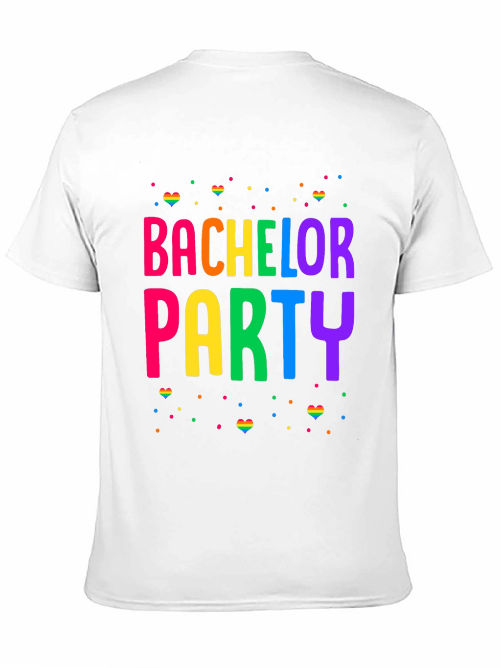 Bachelor Party Rainbow Pride T-Shirt